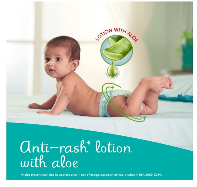 Pampers All round Protection Pants Large size baby diapers L 64 Count  Lotion with Aloe Vera Online in India Buy at Best Price from Firstcrycom   2084107