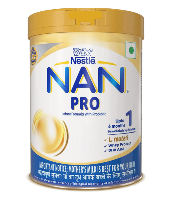 Nestle Nan Pro 1 Infant Formula With Probiotic Up To 6 Months, Stage 1-400g  Bag-In-Box Pack at Rs 674/pack, नेस्ले मिल्क पाउडर in Santipur