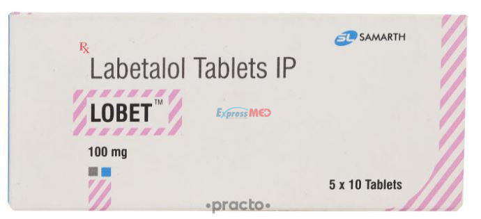 Labetalol Hydrochloride Tablet I.P., 100 Mg