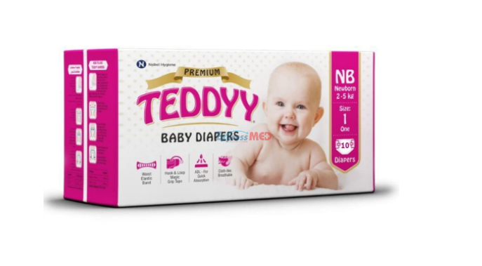 Buy Teddyy Small Baby Easy Pant Diapers (Pack Of 78) Online at Best Prices  in India - JioMart.