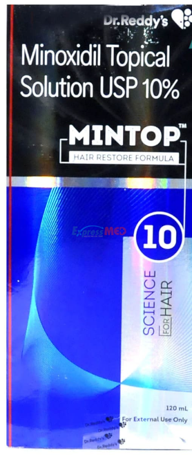 10% Mintop 120ml. 2 Month Supply Minoxidil Extra Strength Topical Solution  - ZOTO